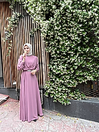 ŞİFON ABİYE ELBİSE