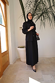 ETEKLİ TAKIM SİYAH-42